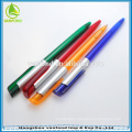 Cheap price advertising plastic promotional click ball pen wholesale